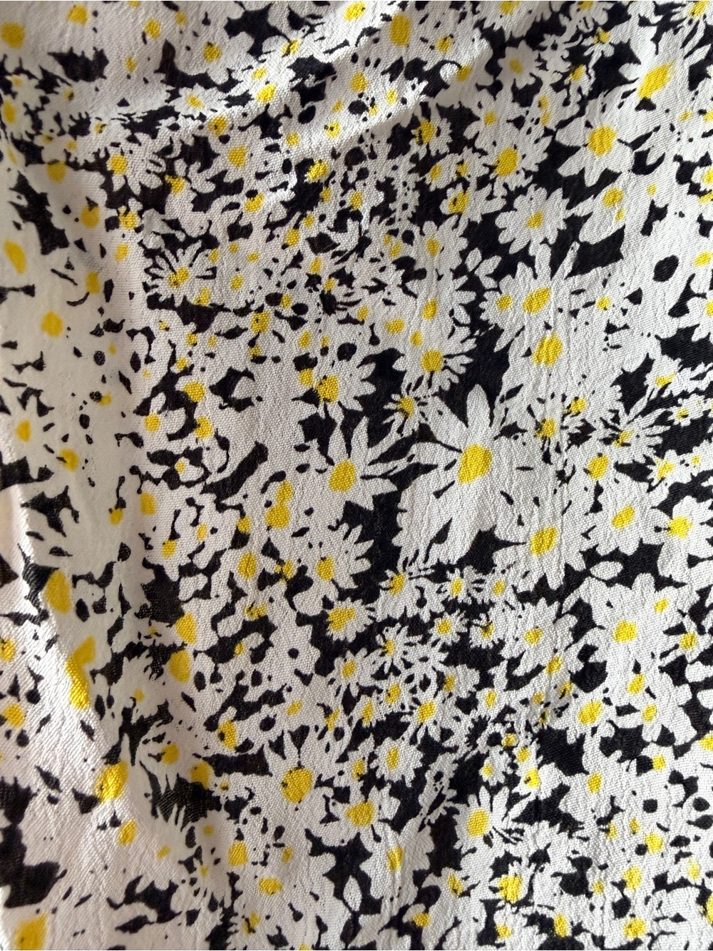 river island Floral Spaghetti Strap Cami Tank Top - Yellow/Black Floral size 16 - Picture 4 of 5